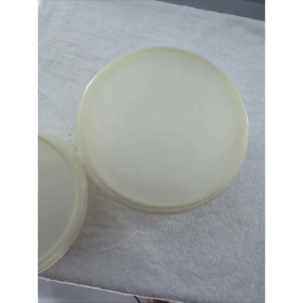 Set Of 2 Vintage Tupperware Seal Made In USA Orlando Florida. 1-271-10 1-272-4